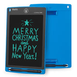 Mafiti LCD Writing Tablet 8.5 Inch Electronic Writing Drawing Pads Portable Doodle Board Gifts for Kids Office Memo Home Whiteboard Blue mafiti