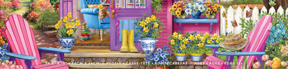 Ceaco - Chris Bigelow - She Shed - 500 Larger Sized Piece Jigsaw Puzzle