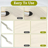 24pcs Artist Blending Stump and Sponge Pen, Double Headed Drawing Art Blender Pencil Sketch Scrapers Tools With Washable Rubbing Head for Lightening and Highlight salbsever