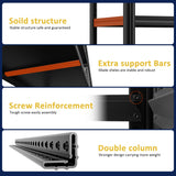 VDEVY 48" W Garage Shelving Heavy Duty 3030Lbs Storage Shelf 5 Tier Adjustable Shelving Units Metal Garage Storage Shelves for Basement, Commercial, Warehouse, Industrial, 72" H x 48" W x 24" D, VDEVY