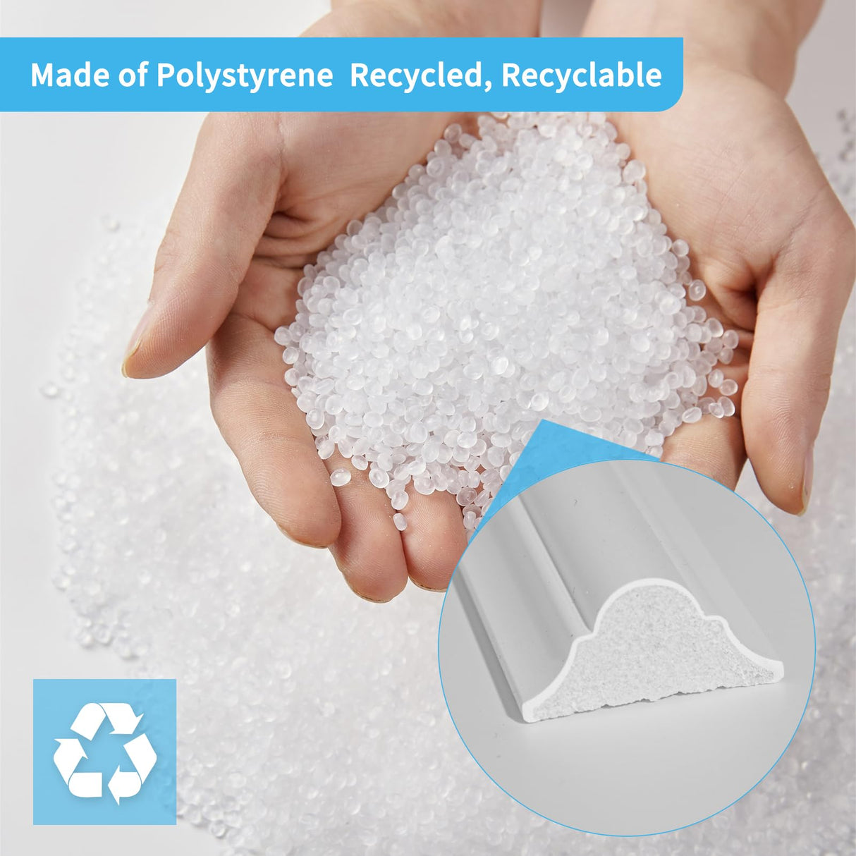 Art3d Pre-Cut Wall Molding Set of 6 pcs, Ready-to-Assemble Wainscoting Panels for Interior Wall Décor Living Room Bedroom Accent Wall - Installed with Glue, 3 Top 3 Bottom Art3d