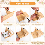 NIUGRECF 1Set Large Wooden Flower Press Kit - Even Pressure Flowers Pressed DIY Arts Set for Making Dried Flower/Plant（11in*7in） NIUGRECF