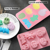 EDSRRDRUS Halloween Soap Making Kit for Adults - 2lbs Glycerin Melt & Pour Soap Base, Essential Oils, Dyes, Halloween Pumpkin Skull Bat Molds & Complete Soap Making Supplies EDSRDRUS