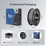 ANYCUBIC 3D Printer Filament PLA 1.75mm, FDM Printer Filament 1kg Spool (2.2 lbs), Dimensional Accuracy +/- 0.02 mm (1kg, Gray) ANYCUBIC