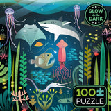Ceaco - Glow in The Dark - Ocean Glow - 100 Piece Jigsaw Puzzle Ceaco