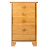 Winsome Studio File Cabinet, Honey Winsome