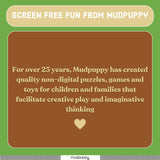 Mudpuppy At The Zoo - Jumbo 25 Piece Jigsaw Floor Puzzle Featuring Lions, Elephants, and More! Mudpuppy