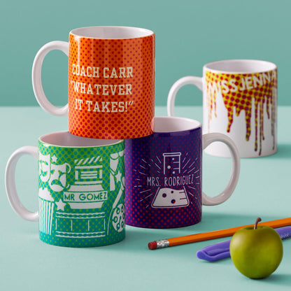 Cricut Mug Press + 4 Blank Mugs (12oz Each) - WoodArtSupply