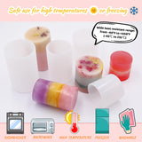 EuTengHao Cylinder & Hexagon Candle Silicone Resin Mold for Scented Candle, Soap - Reusable, Fashionable & Easy Release for DIY Crafts, Home Decoration, Holiday Gifts (6 Packs) EuTengHao