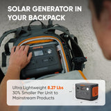 Jackery Explorer 300 Plus Portable Power Station, 288Wh Backup LiFePO4 Battery, 300W AC Outlet, 3.75 KG Solar Generator for RV, Outdoors, Camping, Traveling, and Emergencies (Solar Panel Optional) Jackery