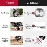 Fullstar Immersion Blender Handheld - 300W Hand Blender Stick with Pan Protector, 2-Speed Emulsion Hand Blenders Immersion, Hand Mixer Electric Handheld, Stick Blender, Hand Blenders for Kitchen fullstar