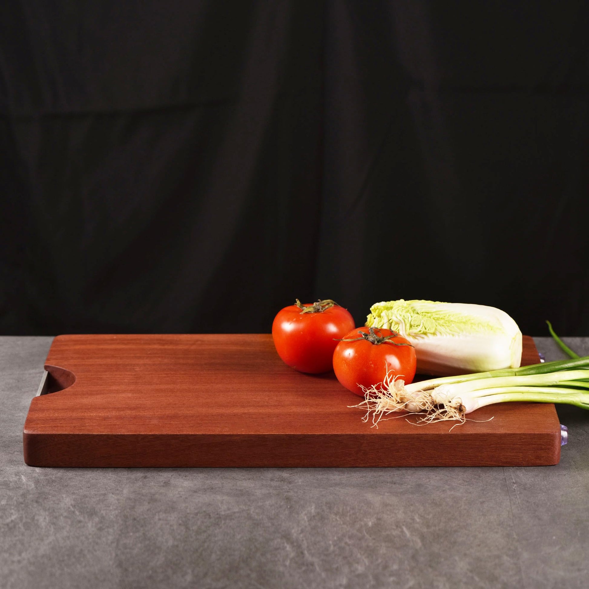 VIWIK Premium Wooden Cutting Board with Handles 14x12 inch Chopping Block, Reversible for Meat Vegetables, Premium Kitchen Tool for Home Cooks and - WoodArtSupply