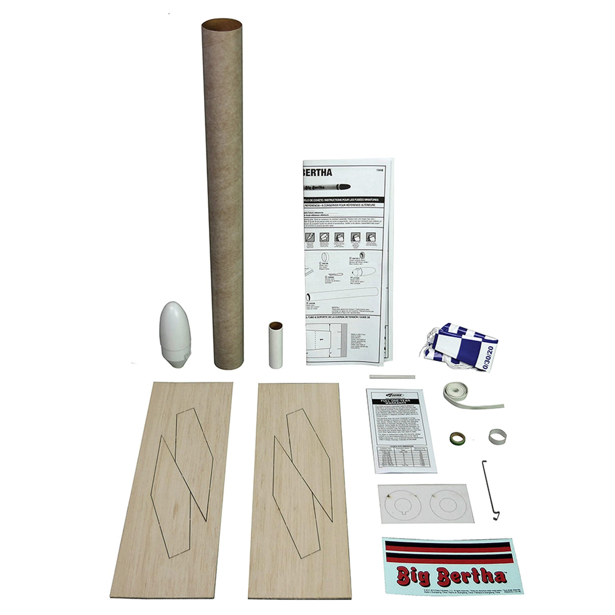 Estes Big Bertha, Yellow Estes