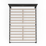 Glenwillow Home Farmhouse Solid Wood Platform Bed in Queen - Ebony (Black) Glenwillow Home