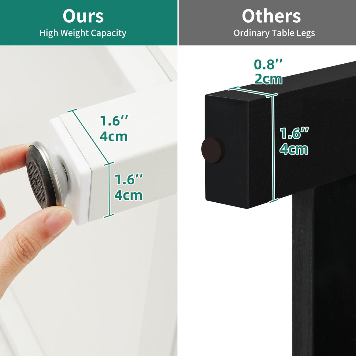 DWVO Heavy Duty Metal Aquarium Stand with Power Outlets, Cabinet for Fish Tank Accessories Storage - Suitable for 55-75 Gallon Fish Tank Stand, Turtle Tank, 860LBS Capacity, White & Walnut DWVO