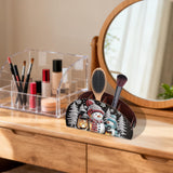 JISHSHAY Christmas Diamond Painting Remote Control Holder Snowman Diamond Art Remote Holder Xmas Gem Art Organizer Box Gem Painting Organizer Case Embroidery Mosaic Kits for Adults Storage Case JISHSHAY