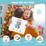 TECJOE 4 Pack LCD Writing Tablet, 8.5 Inch Colorful Doodle Board Drawing Tablet for Kids, Kids Travel Games Activity Learning Toys Birthday Gifts for 3 4 5 6 Year Old Boys Girls Toddlers Preschooler TECJOE