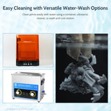 FUNCECOL Water Washable 3D Printer Resin, Easy to Use & Clean, High Precision 3D Printing Resin, 405nm UV-Curing Photopolymer Liquid for MSLA/DLP/LCD 3D Printers, 1000g White FUNCRECOL