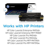 HP 414X Black High-yield Toner Cartridge | Works with HP Color LaserJet Enterprise M455dn, MFP M480f; HP Color LaserJet Pro M454 Series, HP Color LaserJet Pro MFP M479 Series | W2020X HP