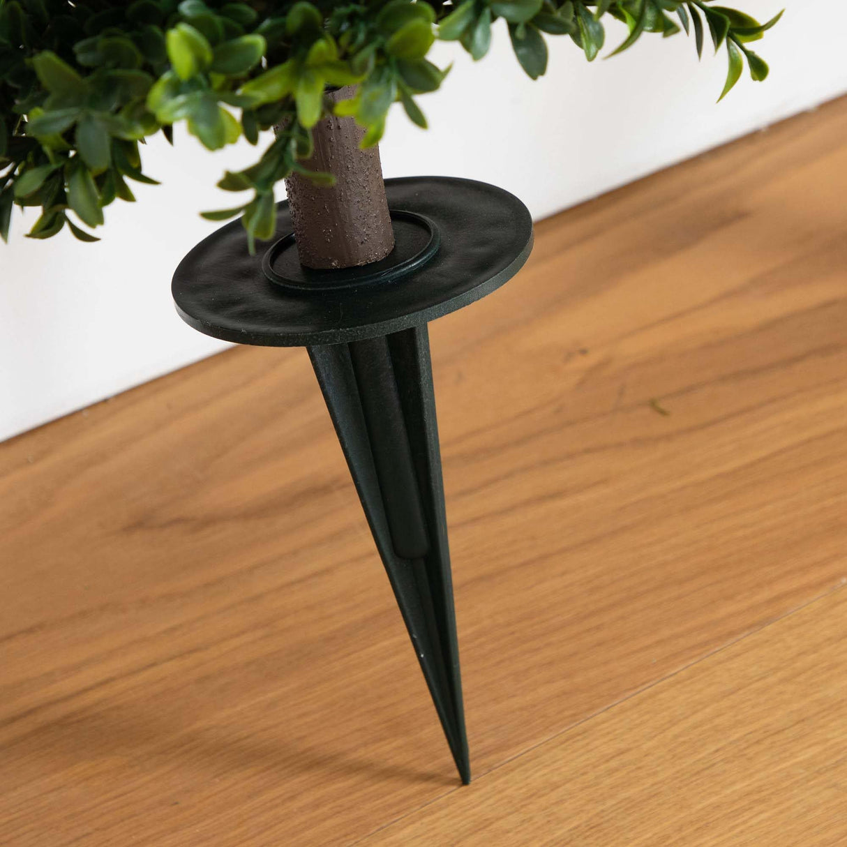 Nearly Natural 2.5ft. UV Resistant Artificial Boxwood Plant with Integrated Ground Stake (Indoor/Outdoor) - Set of 2 Nearly Natural