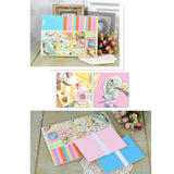 Gigicloud Paper Card Making Kits Colorful Handmade Greeting Card Kits Diy Making Material Set For Birthday Invitation, Thanksgiving, Christmas,Holiday,Baby Shower Gigicloud