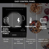 Duxtop 1800W Portable Induction Cooktop Countertop Burner, Black 9100MC/BT-M20B duxtop