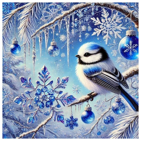 DPDAKIT Diamond Art Kits for Adults, Bird Diamond Painting Kits for Beginner, 5D DIY Round Full Gem Art Crafts for Home Wall Decor Gift, 12x12inch DPDAKIT