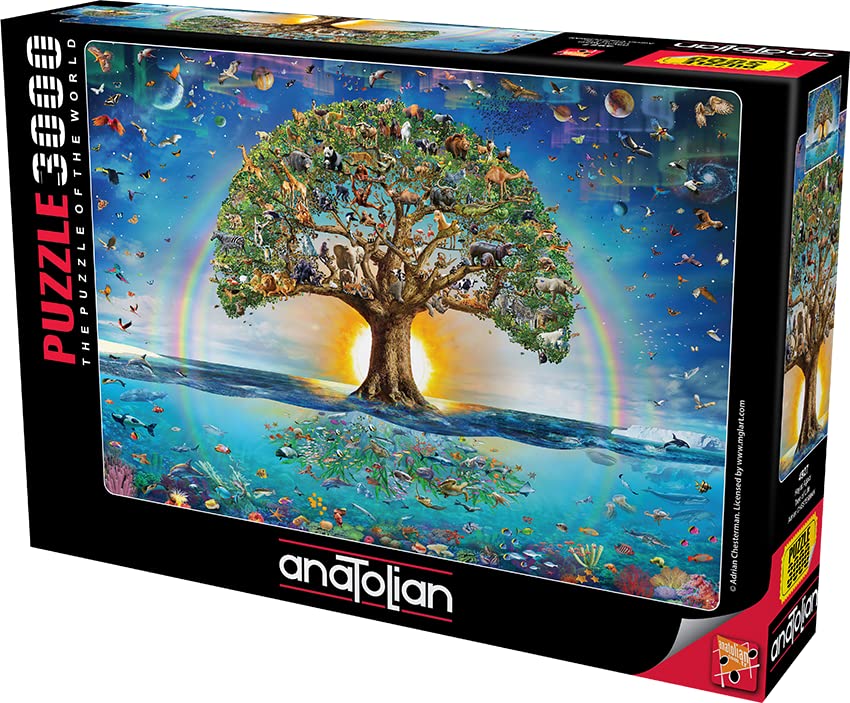 Anatolian Puzzle - Tree of Life, 3000 Piece Jigsaw Puzzle, #4927 Anatolian