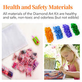 ZEECQING 5D Abstract Diamond Art Painting Kits for Adults Marble, Art Diamond Art Kits for Adults, DIY Full Drill Paint by Numbers for Wall Decoration 12x16inch/30x40cm ZEECQING