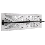 Autumn Alley Farmhouse Rustic Towel Rack Holder - Wood Towel Rack - Farmhouse Towel Holder for Rustic Bathroom and Farmhouse Kitchen Style Décor - 24" Wall Mounted, Rustic White Autumn Alley