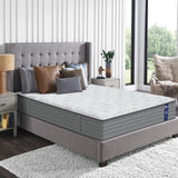 KOW Full Size Mattress 12 inch Gel Memory Foam and Innerspring Hybrid CertiPUR-US Certified Medium Firm Mattresses (12 in, Full) KOW