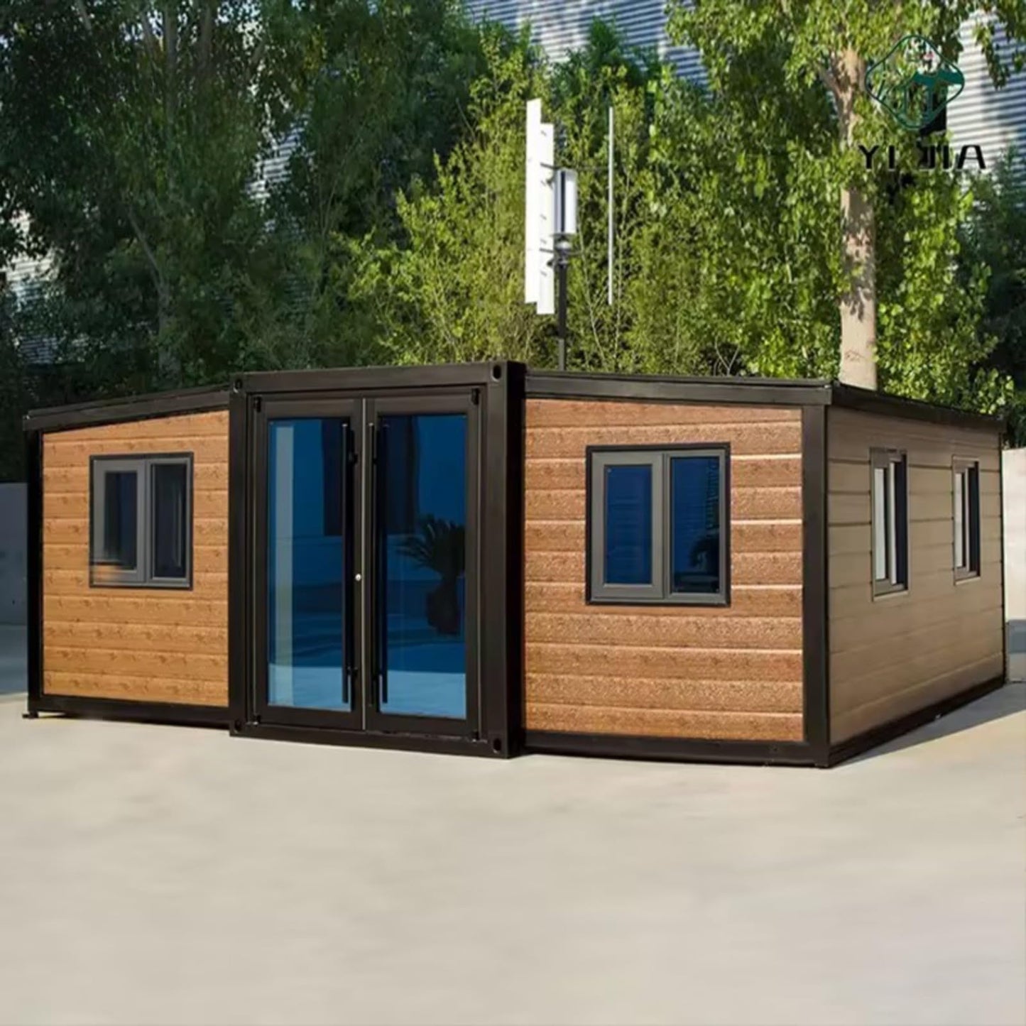 Mobile Tiny Home, Prefab Container House, 20ft, 30ft & 40ft, with Toilet and Kitchen, Expandable Foldable Container House, Luxury Living Modular Homes - WoodArtSupply