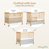 Dream On Me Carson Classic 3-in-1 Convertible Crib in Natural Dream On Me