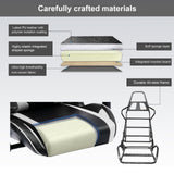 GTRACING Gaming Chair with Speakers Bluetooth Music Video Game Chair Audio Ergonomic Design Heavy Duty Office Computer Desk Chair (White) GTRACING