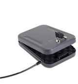 Hornady Portable Lock Box for Guns and Valuables - Includes 2 Keys and 4 Foot Steel Cable - Thick 16 Gauge Steel - An Ideal Portable Car Lock Box or Truck Safe - Large, Black, 9.5 x 6.5 x 1.75 Inches Hornady