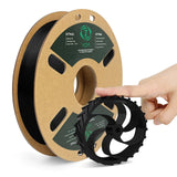 YOYI YOYI 3D Printer Filament, 95A TPU Filament 1.75mm, Flexible Filament, 0.5KG Spool,Dimensional Accuracy +/- 0.03 mm, Soft TPU Filaments of High Elasticity (Black) YOYI YOYI