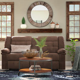 JOLLYMER Floating Wood Mantel Shelf,Rustic Fireplace Mantel Decor,Farmhouse Shelf (48" W x 6" D x 6" H) JOLLYMER