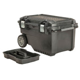 CRAFTSMAN 29-in. Rolling Tool Box with Wheels, Black, Plastic, Lockable (CMST24800) CRAFTSMAN