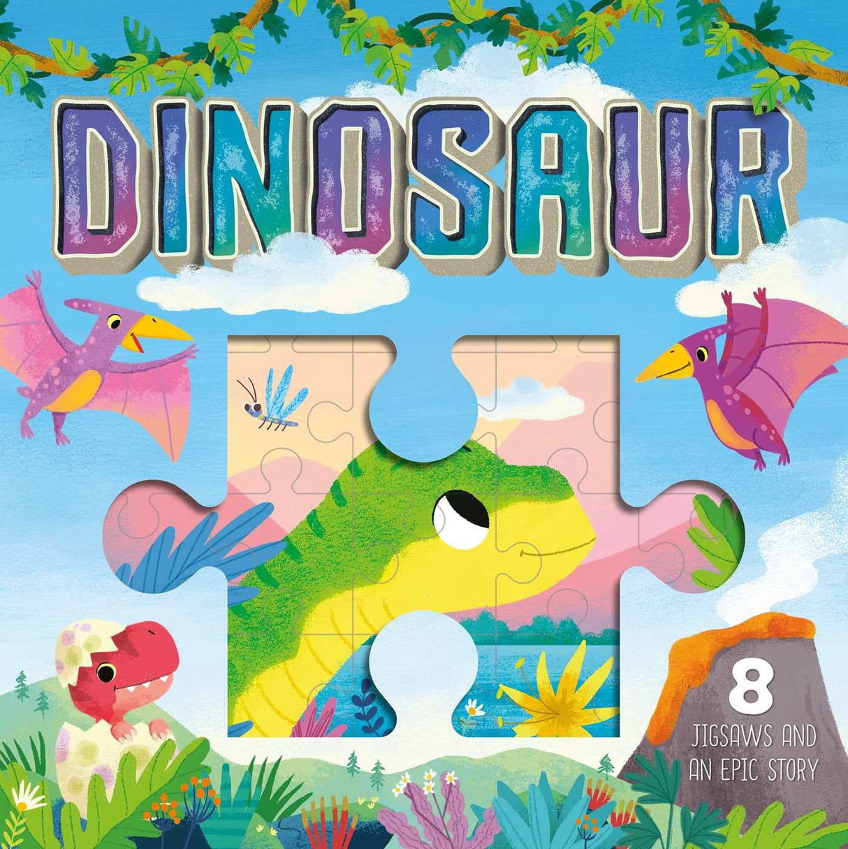 Dinosaur: a Jigsaw Storybook WoodArtSupply