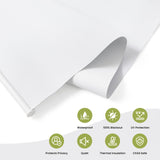 100% Blackout Cordless Roller Window Shades,Blackout Window Blinds,Thermal Insulated UV Protection Roller Blinds,Door Blinds,Window Shades Pull Down for Home,Office,Easy to Install,34" W x 72" H,White Anpark