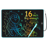 16 inch LCD Writing Tablet for Kids Adults,Colorful Drawing Pad Doodle Board School Supplies Christmas Gifts Toys for Girls Boys 3 4 5 6 7 8 Year Old Girl Boy Birthday Gift Ideas (Blue) ZENZAL