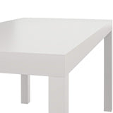 DHP Parsons Modern Coffee Table, White DHP