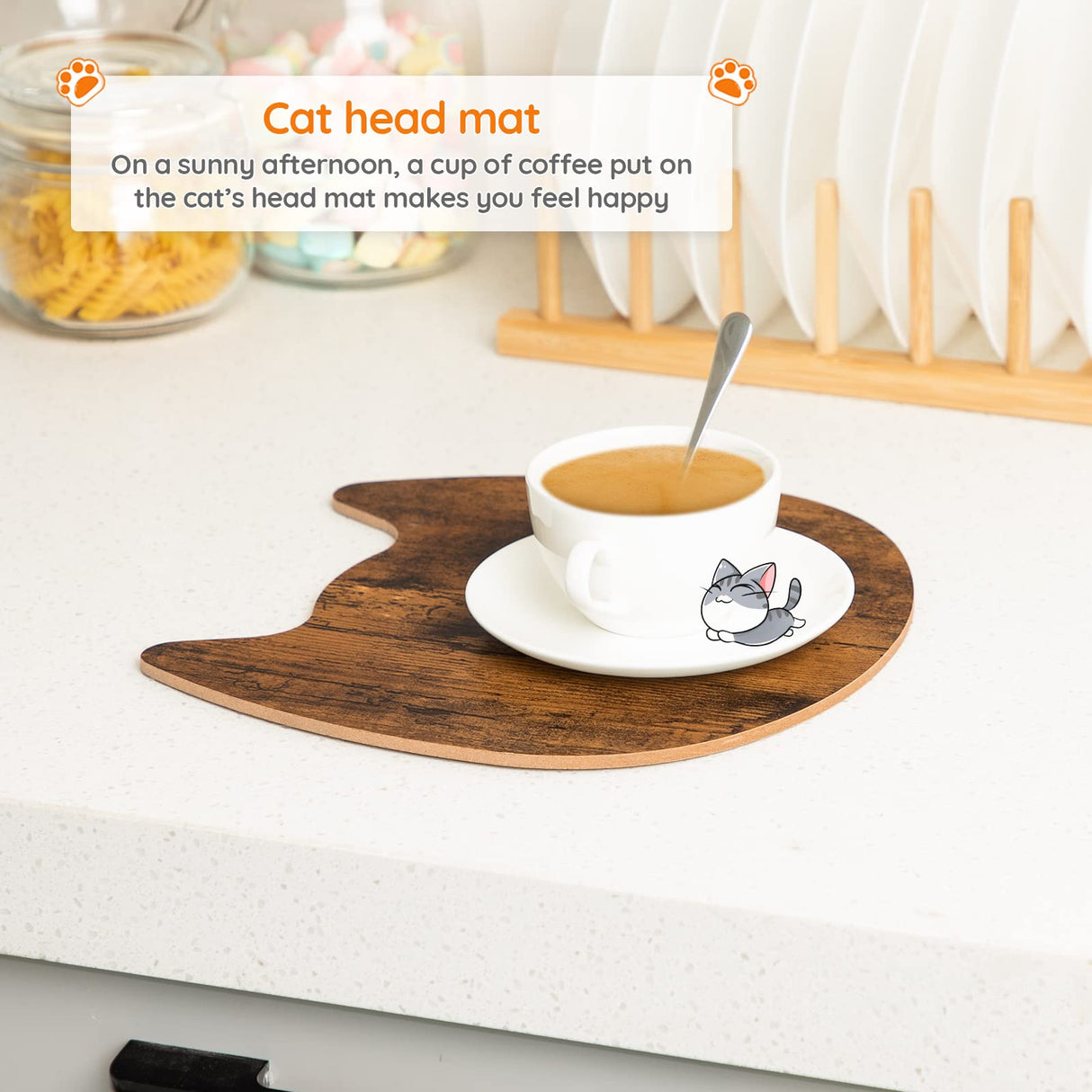 HOOBRO Cat Litter Box Enclosure, Hidden Litter Box Furniture with Shutter Door and Head Mat, Cat Litter Box Furniture Fit Most of Litter Box, 31.5''L x 17.7''W x 19.9''H, Rustic Brown BF06MW01 HOOBRO