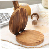 Dough Presser Dumpling Wrapper Mold Wood Wooden Wooden Taco Press KICHOUSE