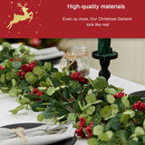 6.3FT Christmas 144 Branch Tips Cedar Garlands, Anna's Whimsy Seasonal Artificial Pine Cypress Greenery Garland, Christmas Decorations Holiday Indoor Outdoor Christmas Decor Winter Pine Garland Anna's Whimsy