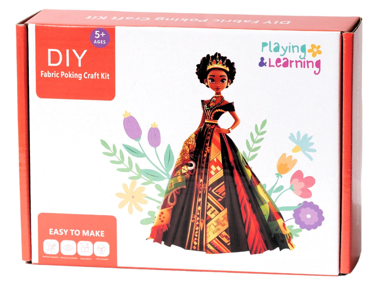 Poke in Art Kits - Poke in Art Magical Princess - Relaxation and Focus Activity Playing & Learning