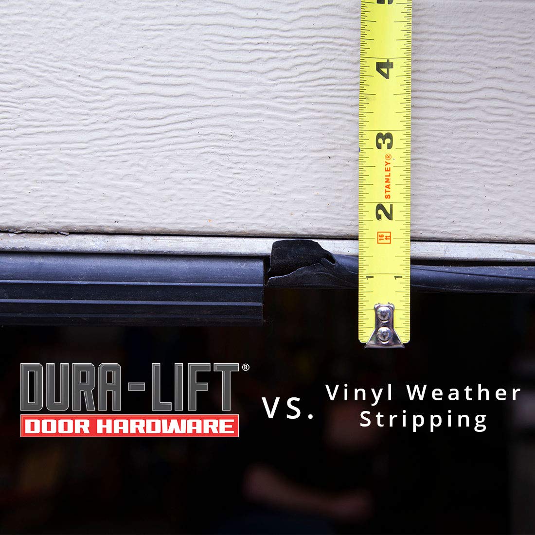 DURA-LIFT Garage Door Double-T Rubber Weather Seal 16' Wide Doors DURA-LIFT