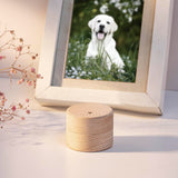 Pet Urns for Dog or Cat Ashes, Mini urns for pet Ashes, Wooden Pet Cremation Urns, Pet Memorial Keepsake Cat or Dog Memory Box, Loss Pet Sympathy Remembrance Gift (Heart Shape) cooikooi