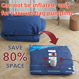24 Pack Vacuum Storage Bags with Electric Pump, (5 Jumbo, 5 Large, 5 Medium, 5 Small, 4 Roll Up Bags) Space Saver Bag for Clothes, Mattress, Blanket, Duvets, Pillows, Comforters,Travel GONGSHI