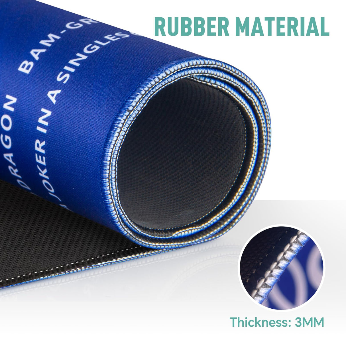 Mahjong Mat, 32.4×32.4 Inch Noise Reduction Anti-Slip Mahjong Mat for Table, Mahjong Table Mat for Poker, Card, Board Games Table Mat, Tile Games, Dominoes SiDreea